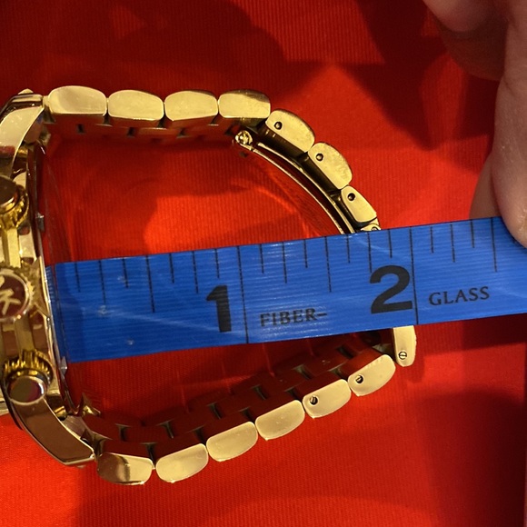 Michael kors hunger stop 100 turquoise watch mens - Picture 5 of 5